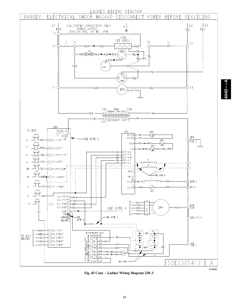 Bryant 604D--A User Manual | Page 45 / 52