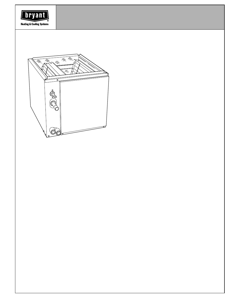 Bryant CK5A User Manual | 8 pages