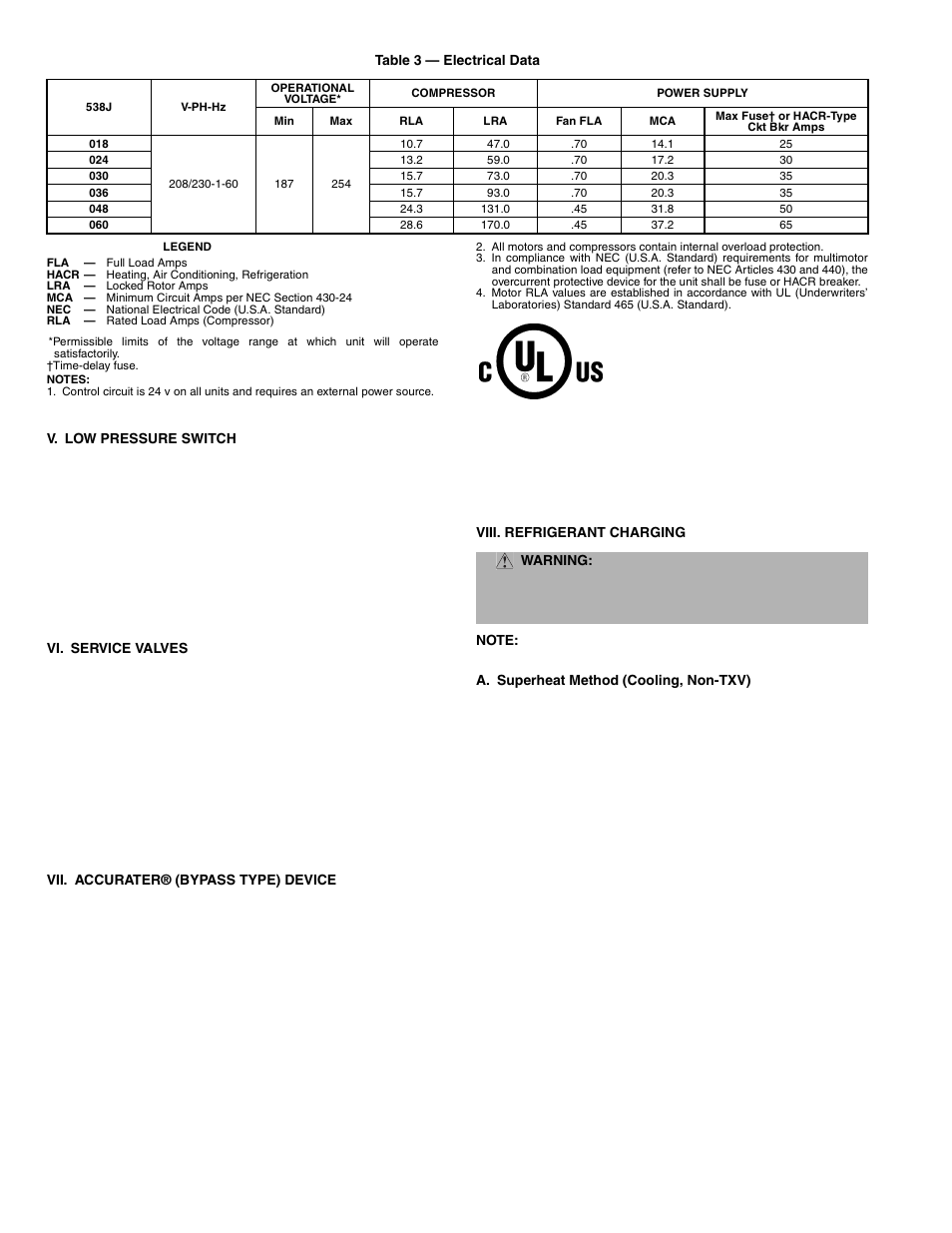 Bryant 538J-18-1 User Manual | Page 8 / 12