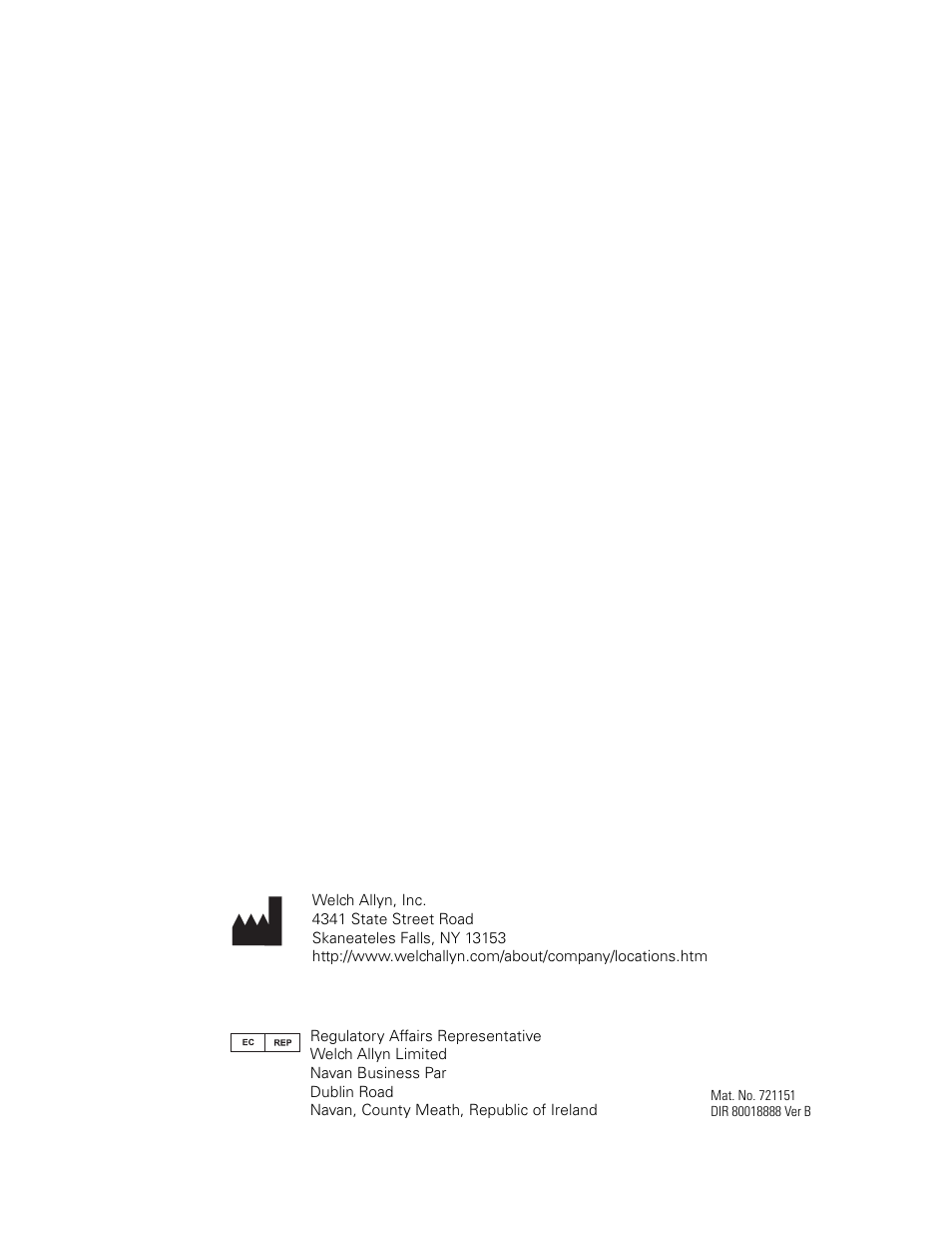 Welch Allyn Spot LXI Initial Time and Date Setting - Quick Reference Guide User Manual | Page 24 / 24