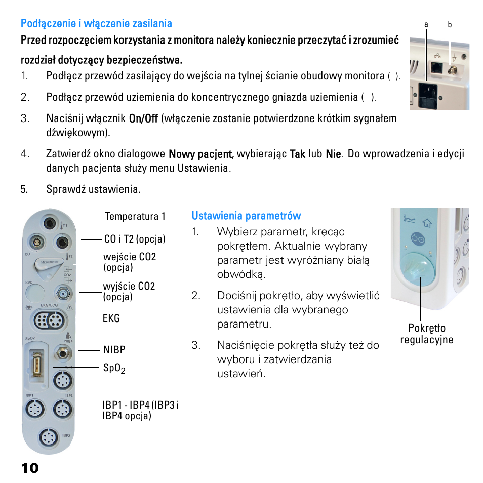 Welch Allyn 1500 Patient Monitor Software version 1.4.X, - Quick Reference Guide User Manual | Page 10 / 28
