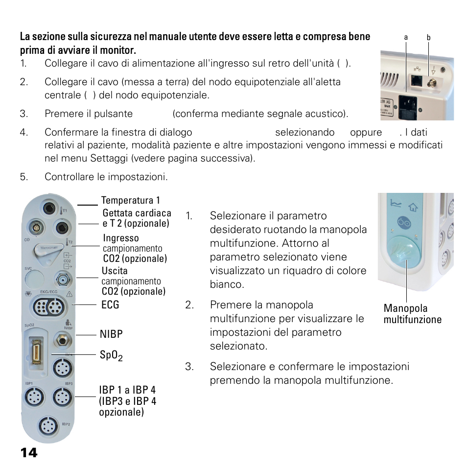 Welch Allyn 1500 Patient Monitor Software version 1.4.X, - Quick Reference Guide User Manual | Page 14 / 28