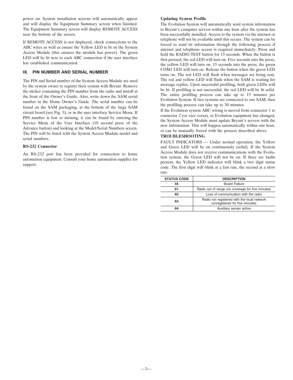 Bryant SYSTMBBSAM01 User Manual | Page 3 / 6