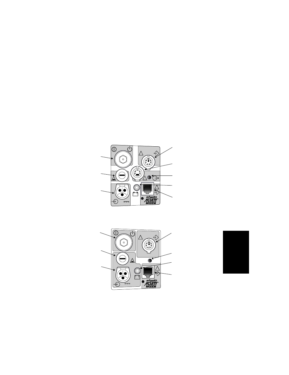 Nueva etiqueta del panel lateral derecho, Espa ñ ol | Welch Allyn Propaq 6.2X-8.4X/Propaq Encore 1.20-1.3X - Quick Reference Guide User Manual | Page 41 / 42