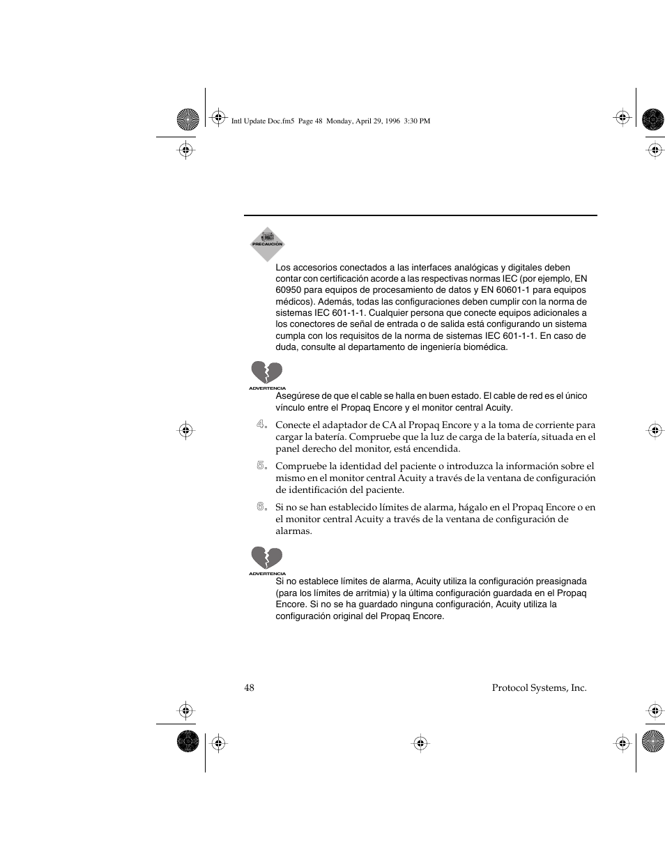 Welch Allyn Propaq Encore Update - Quick Reference Guide User Manual | Page 50 / 60