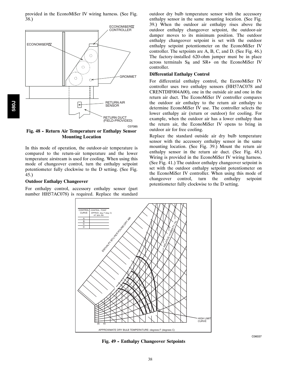 Bryant 580J*04--12 User Manual | Page 38 / 73