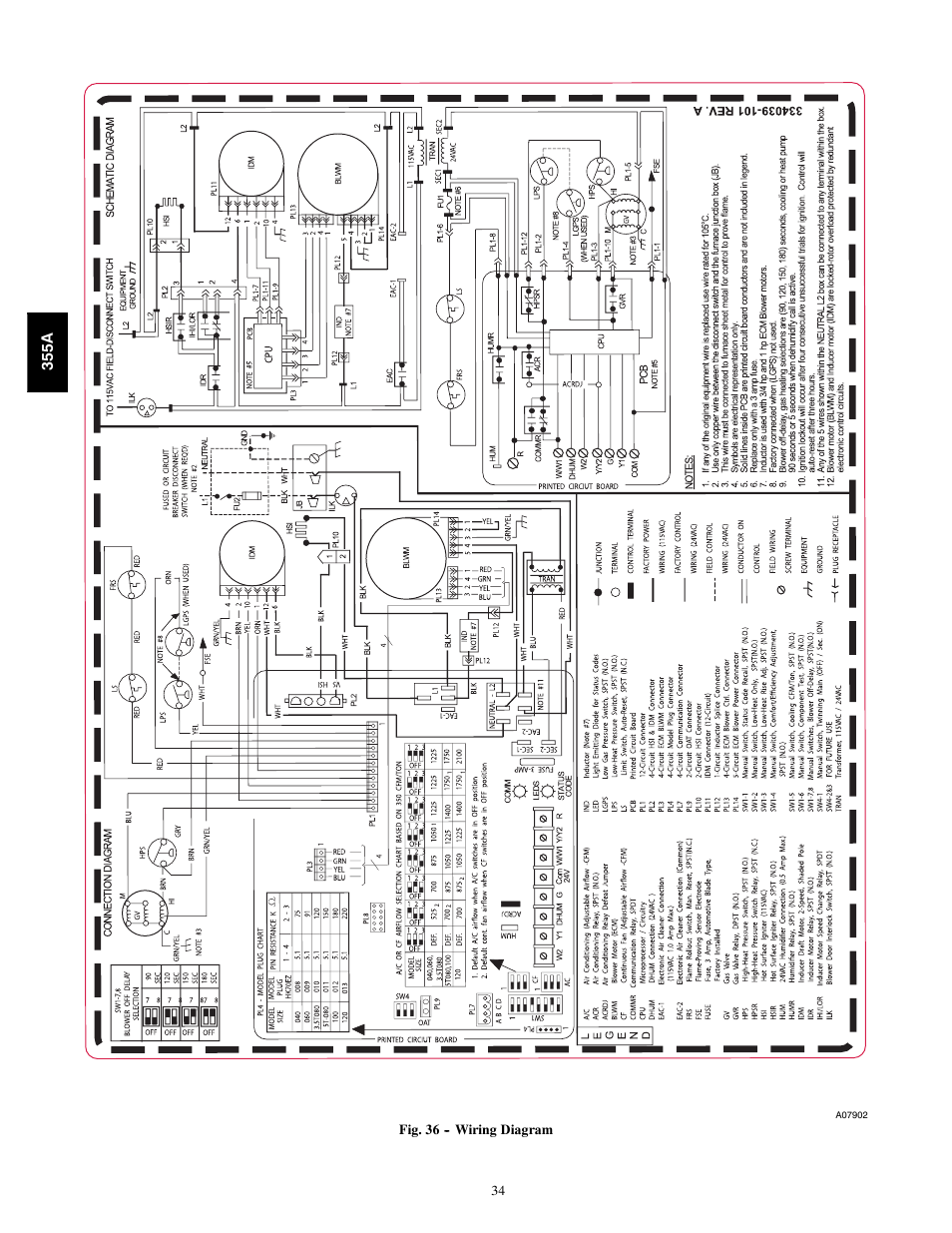 Bryant Bruant 4 Way Gas 355AAV User Manual | Page 34 / 60