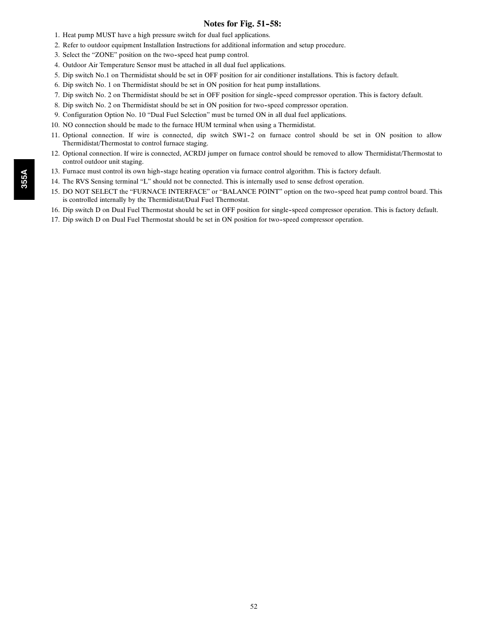 Bryant Bruant 4 Way Gas 355AAV User Manual | Page 52 / 60