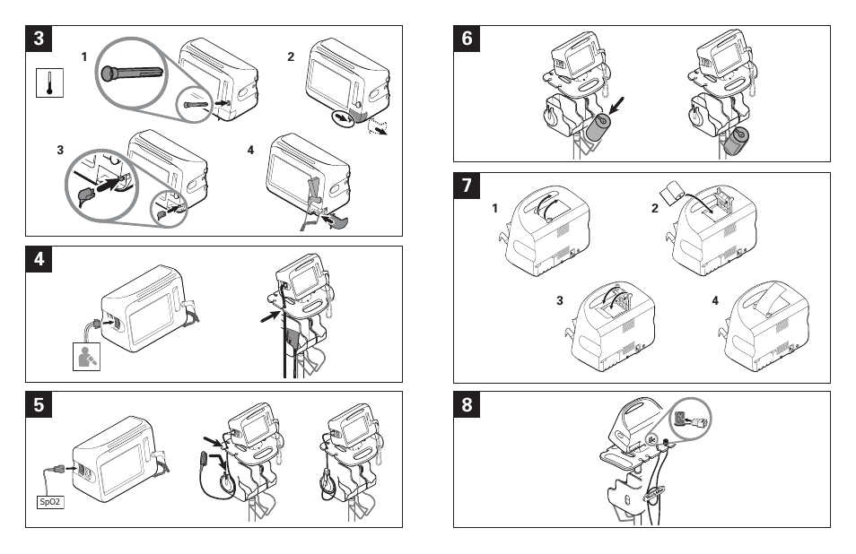Welch Allyn Connex Vital Signs Monitor, Startup Guide - Quick Reference Guide User Manual | Page 2 / 2
