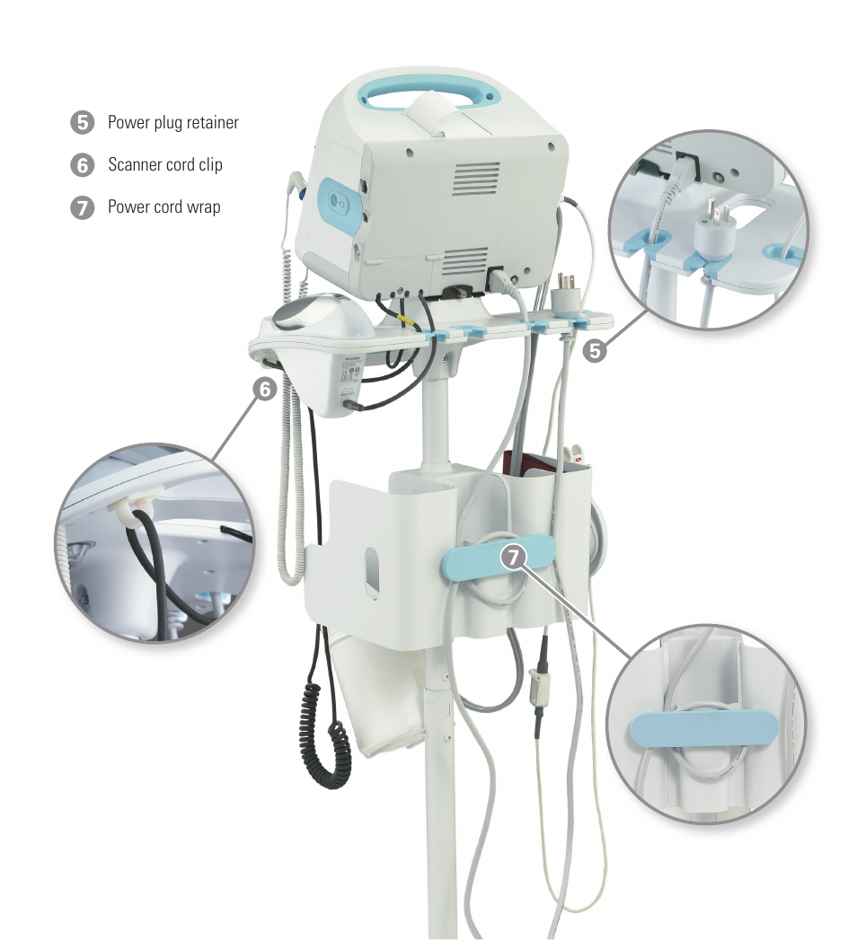 Welch Allyn Connex Vital Signs Monitor (CVSM) and Stand, Software 1.7X - Quick Reference Guide User Manual | Page 5 / 6