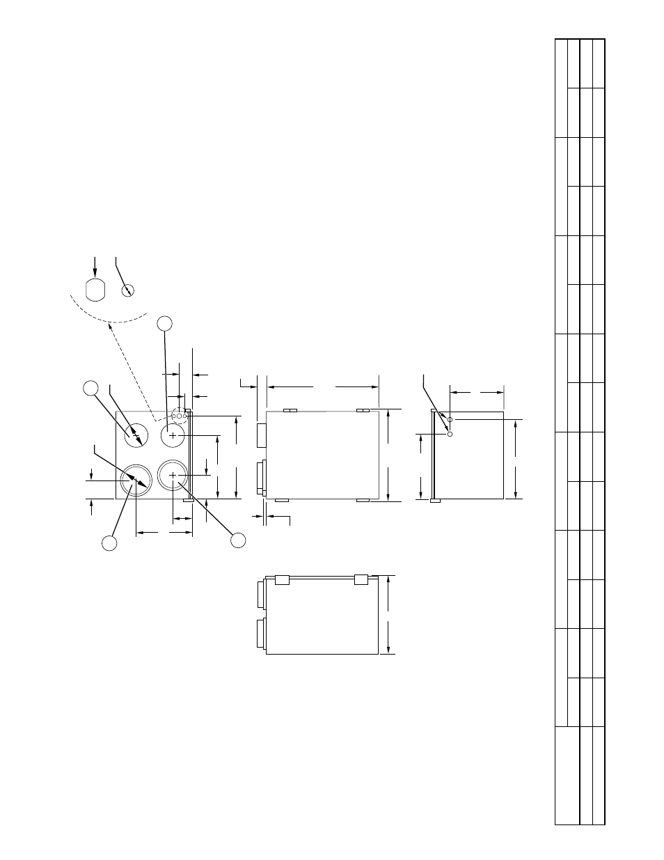 Dimensions (contin ued) | Bryant HRVBBSVC User Manual | Page 6 / 12