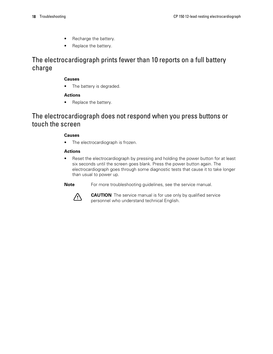 Welch Allyn CP150 - Quick Reference Guide User Manual | Page 22 / 24