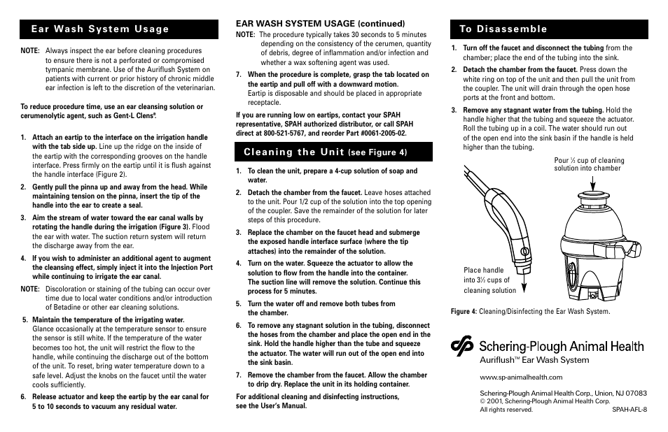 Welch Allyn Auriflush Ear Wash System - Quick Reference Guide User Manual | Page 2 / 2