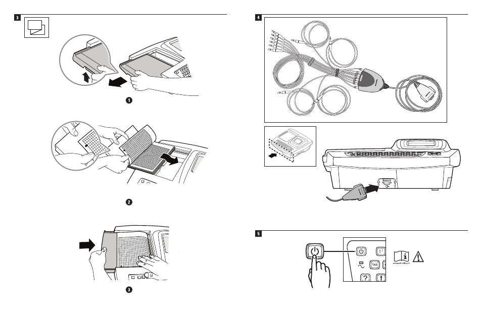 Welch Allyn CP 200 Resting Electrocardiograph, CP100/CP200 Quick Start Guide - Quick Reference Guide User Manual | Page 2 / 2