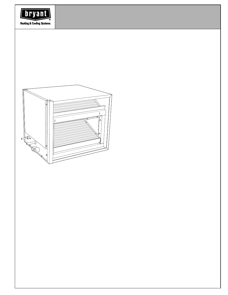 Bryant CK3B User Manual | 8 pages
