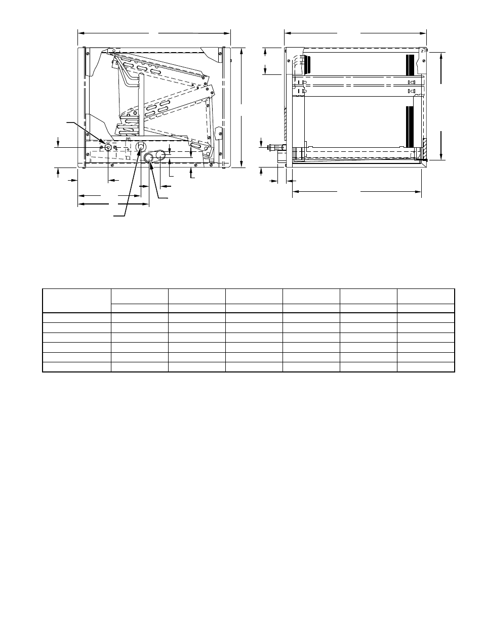 Dimensions (in.), Ca d | Bryant CK3B User Manual | Page 3 / 8