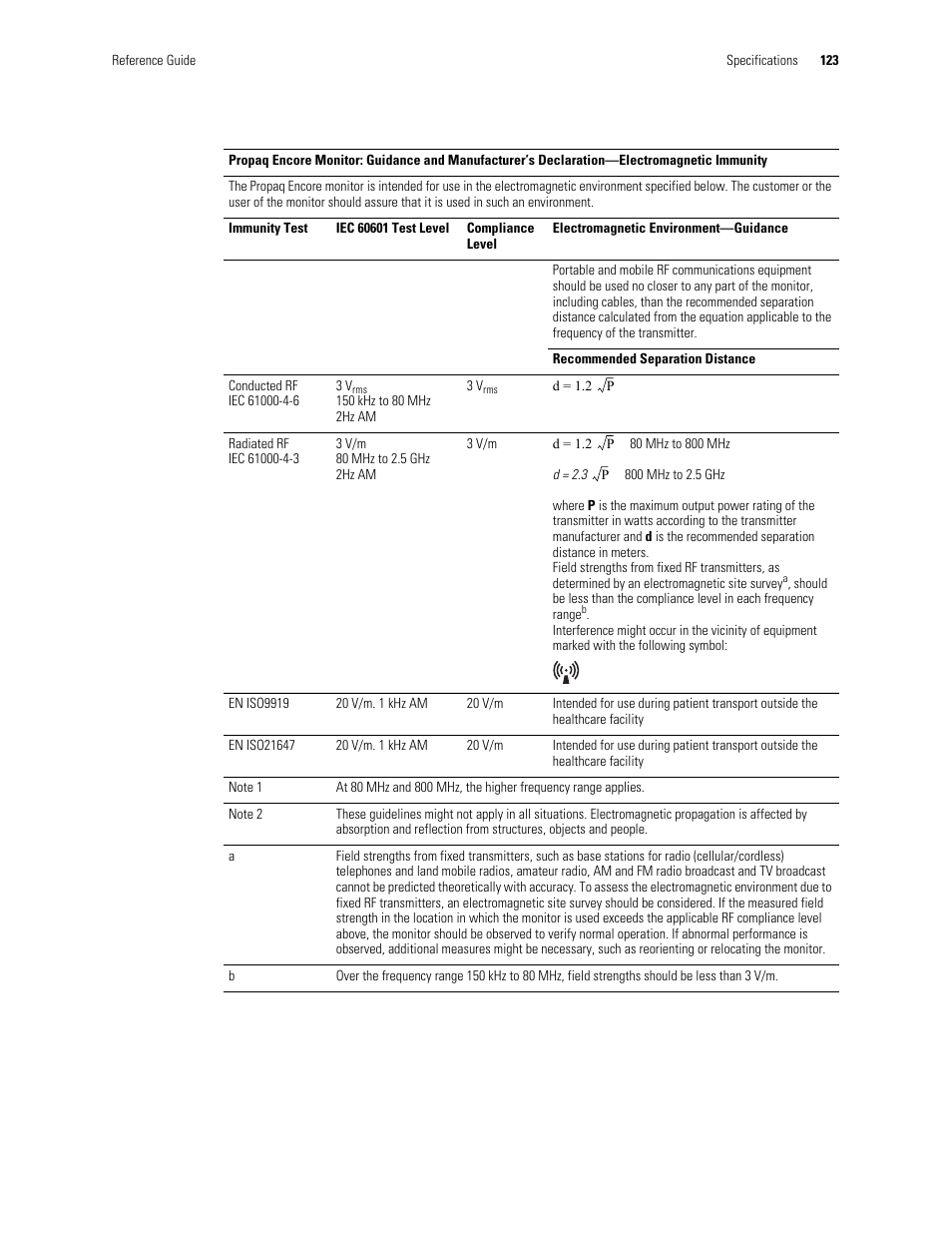 Welch Allyn Vital Signs Monitor, Propaq Encore - Quick Reference Guide User Manual | Page 129 / 144