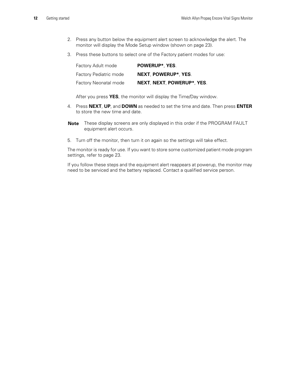Welch Allyn Vital Signs Monitor, Propaq Encore - Quick Reference Guide User Manual | Page 18 / 144