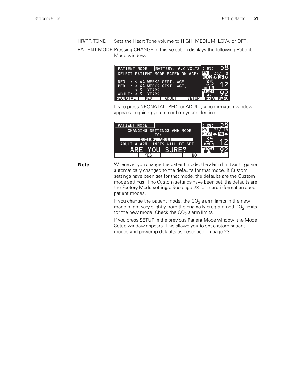 Welch Allyn Vital Signs Monitor, Propaq Encore - Quick Reference Guide User Manual | Page 27 / 144