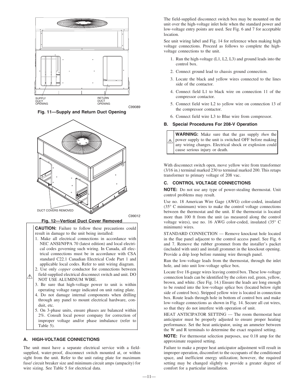 Bryant R-410A 583B User Manual | Page 11 / 30