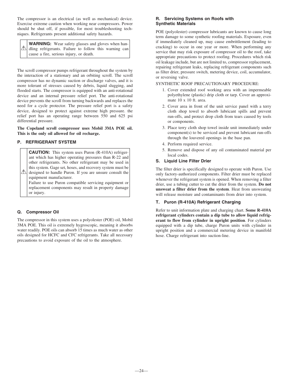 Bryant R-410A 583B User Manual | Page 24 / 30