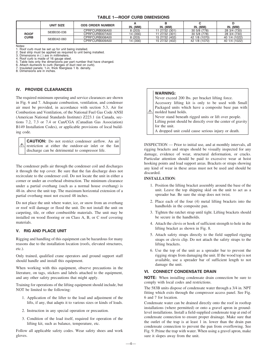 Bryant R-410A 583B User Manual | Page 4 / 30