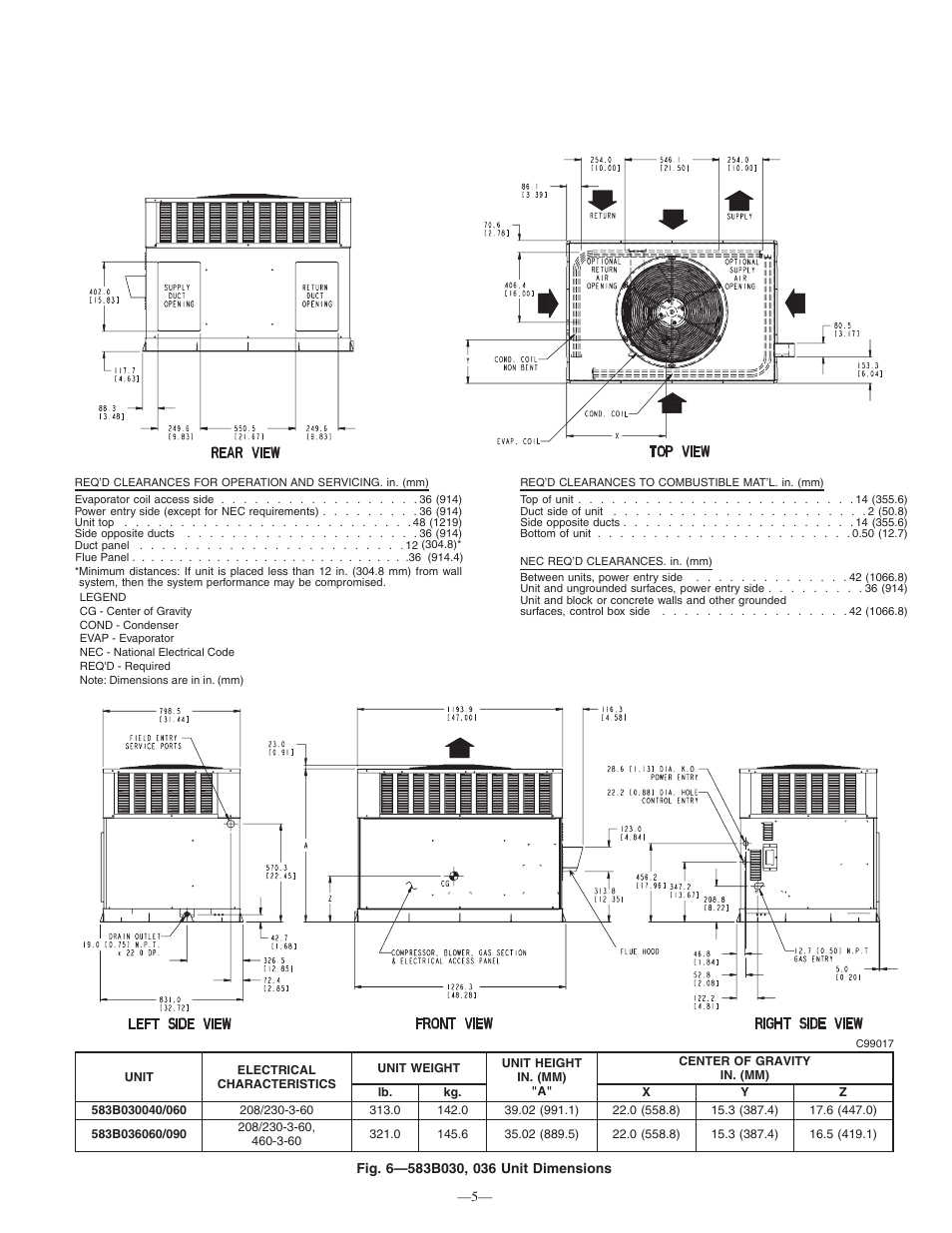 Bryant R-410A 583B User Manual | Page 5 / 30