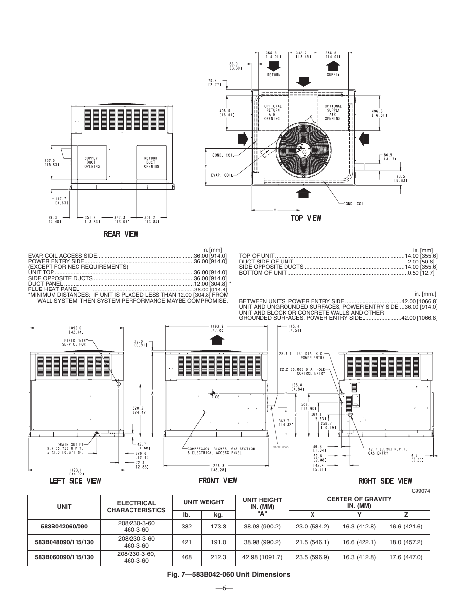 Bryant R-410A 583B User Manual | Page 6 / 30