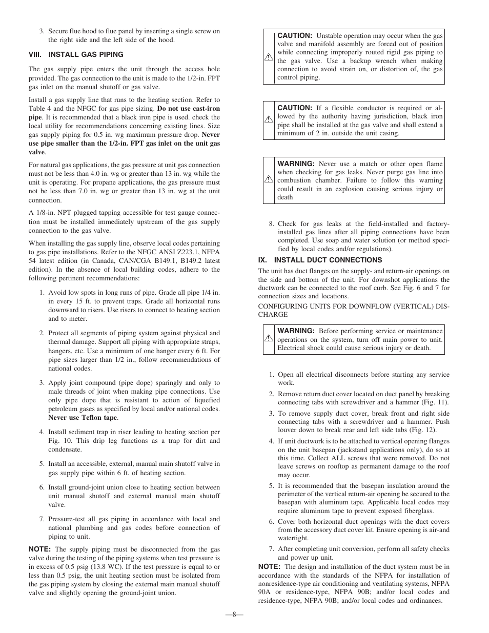 Bryant R-410A 583B User Manual | Page 8 / 30