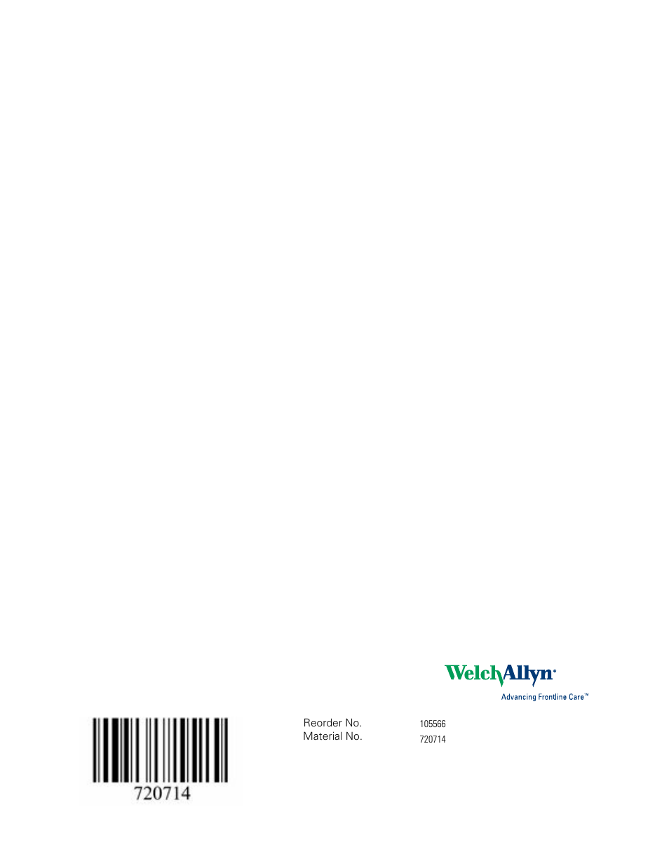 Welch Allyn CP150 Spirometry - Quick Reference Guide User Manual | Page 16 / 16