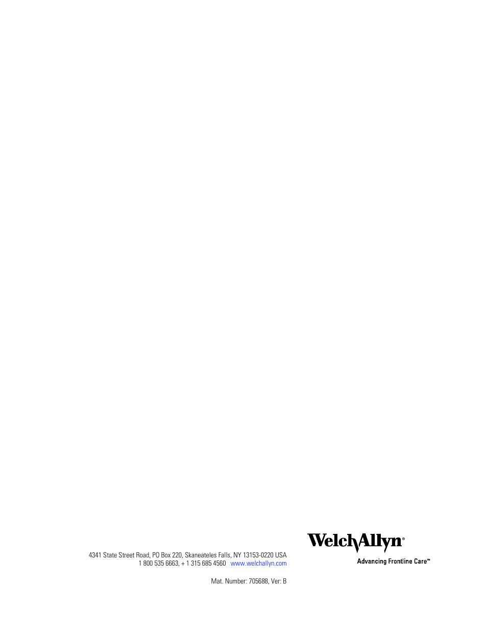 Welch Allyn CP100 CP200 Software Update 2.1 - Installation Guide User Manual | Page 44 / 44