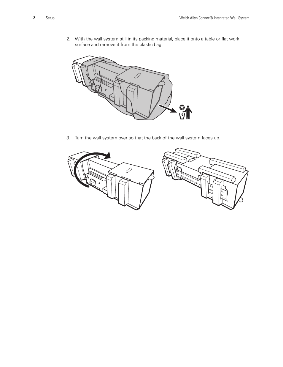 Welch Allyn Connex Integrated Wall System Start Up Guide - Installation Guide User Manual | Page 6 / 22