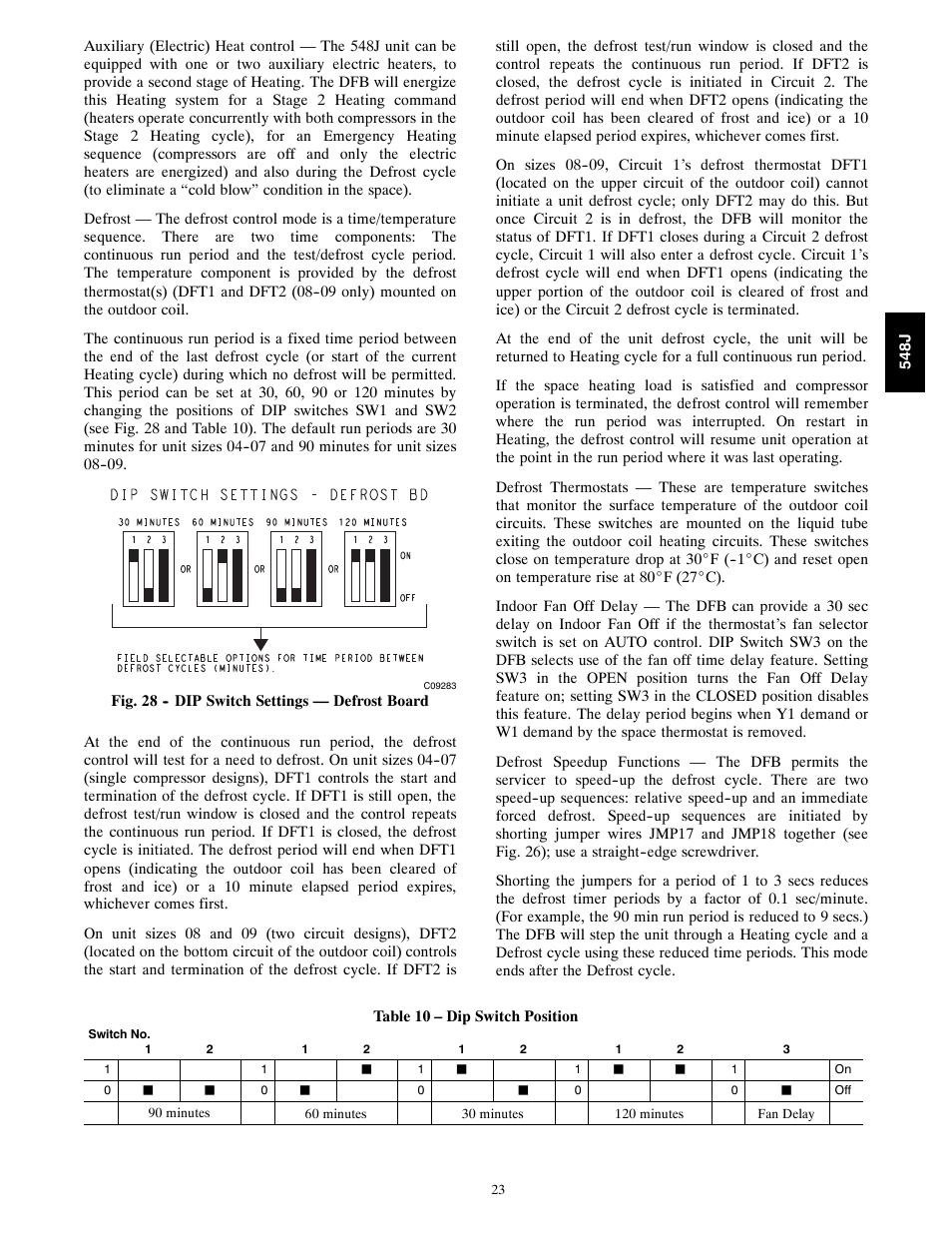 Bryant 548J User Manual | Page 23 / 100