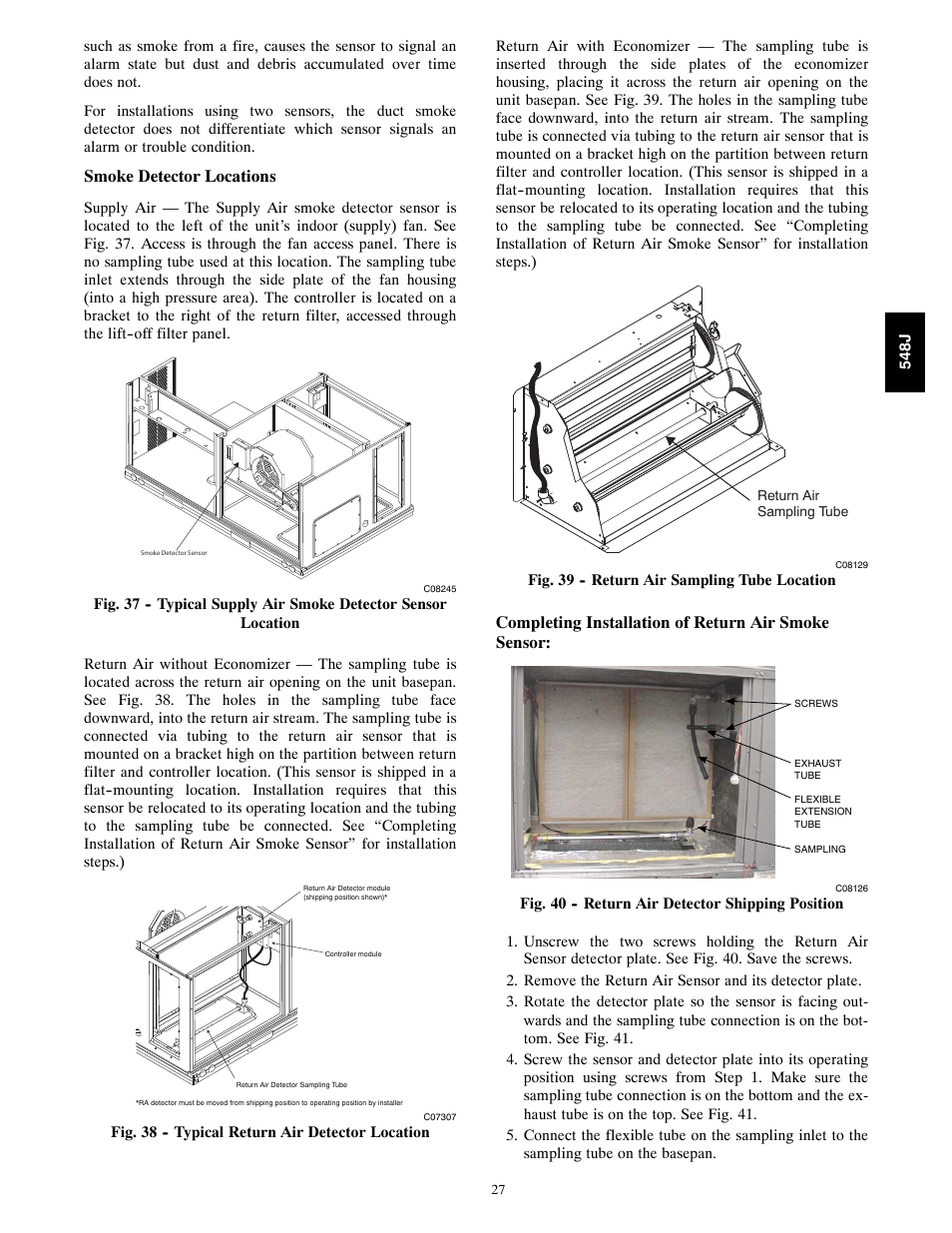 Bryant 548J User Manual | Page 27 / 100