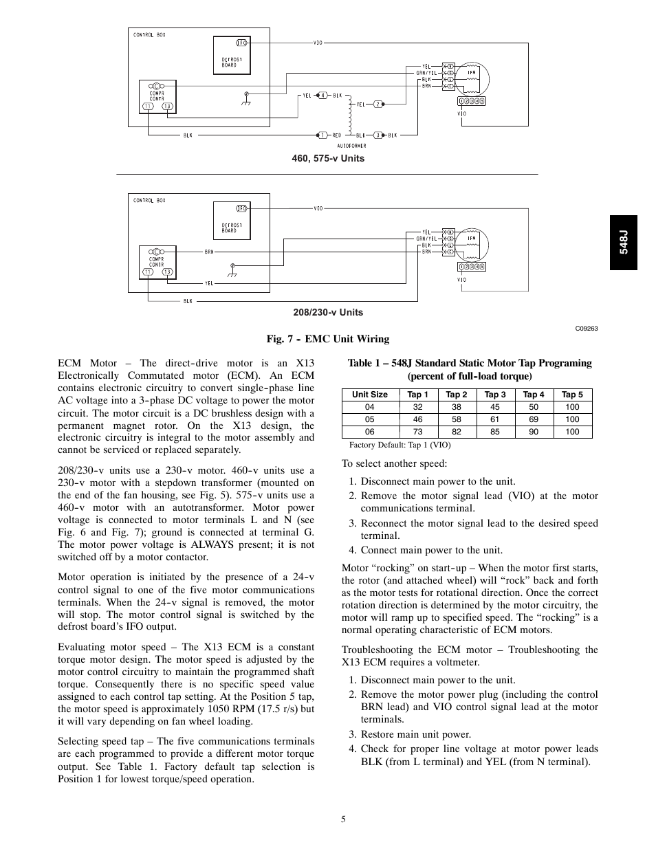 Bryant 548J User Manual | Page 5 / 100