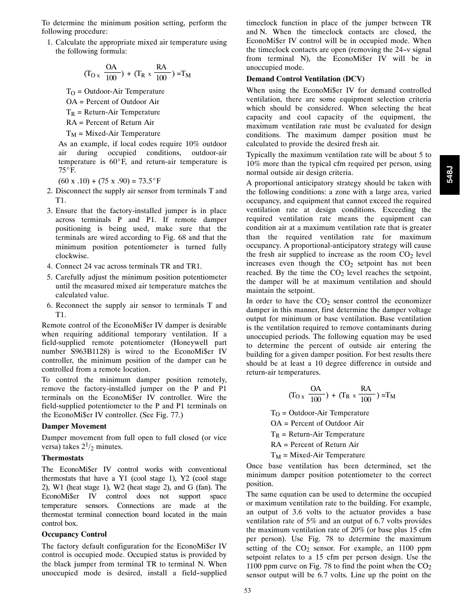 Bryant 548J User Manual | Page 53 / 100