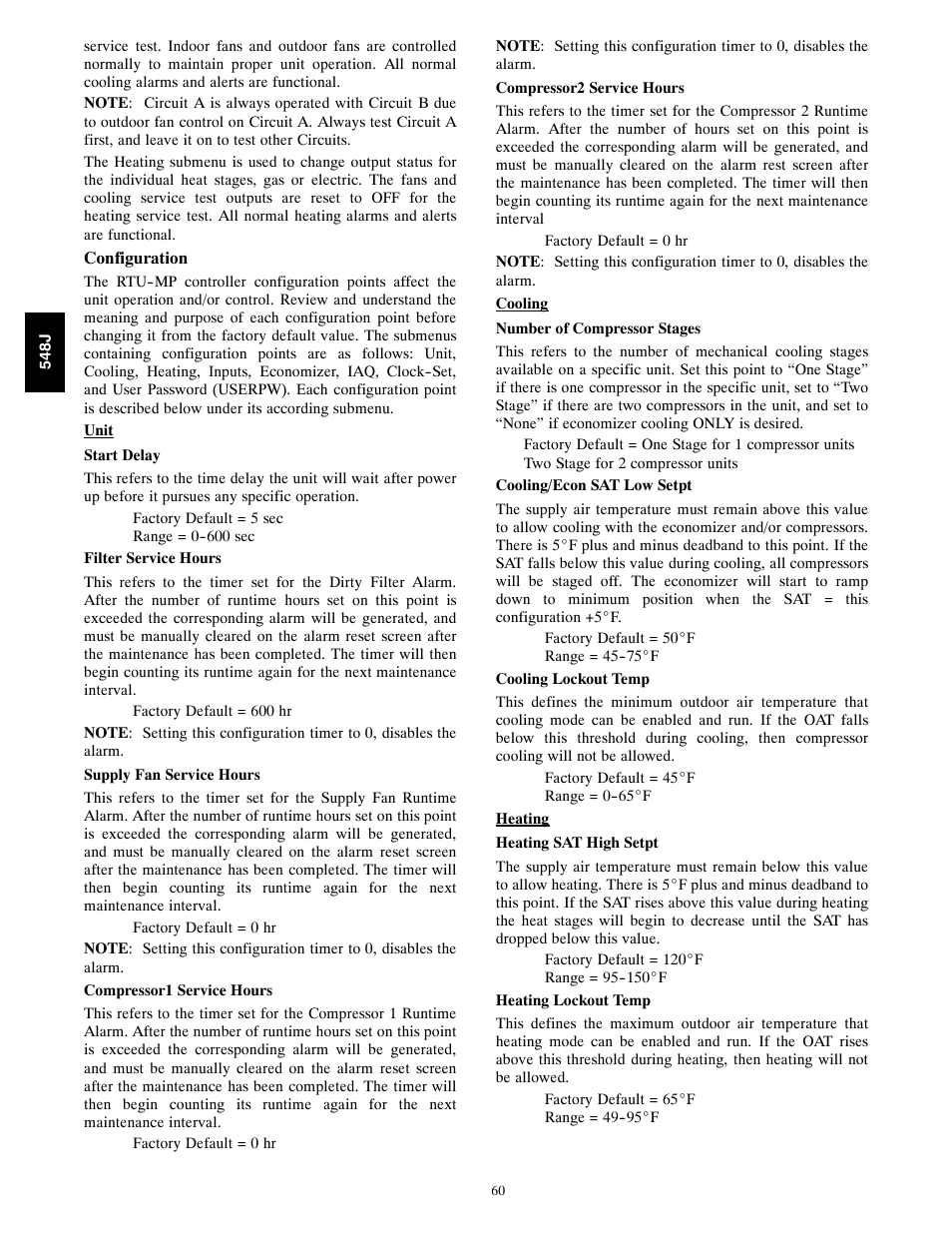 Bryant 548J User Manual | Page 60 / 100
