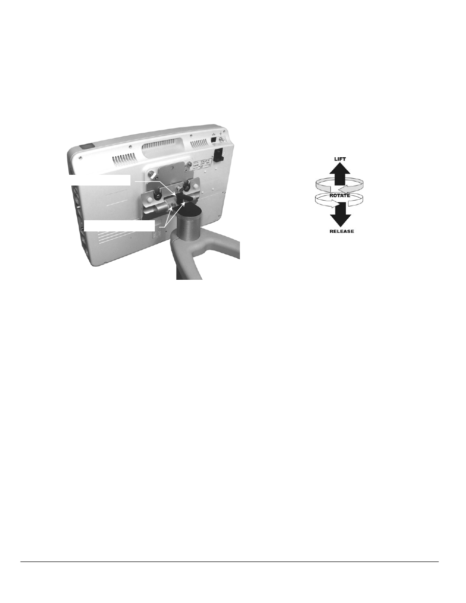 Welch Allyn Roll Stand Kit for 1500 Patient Monitor - Installation Guide User Manual | Page 5 / 5