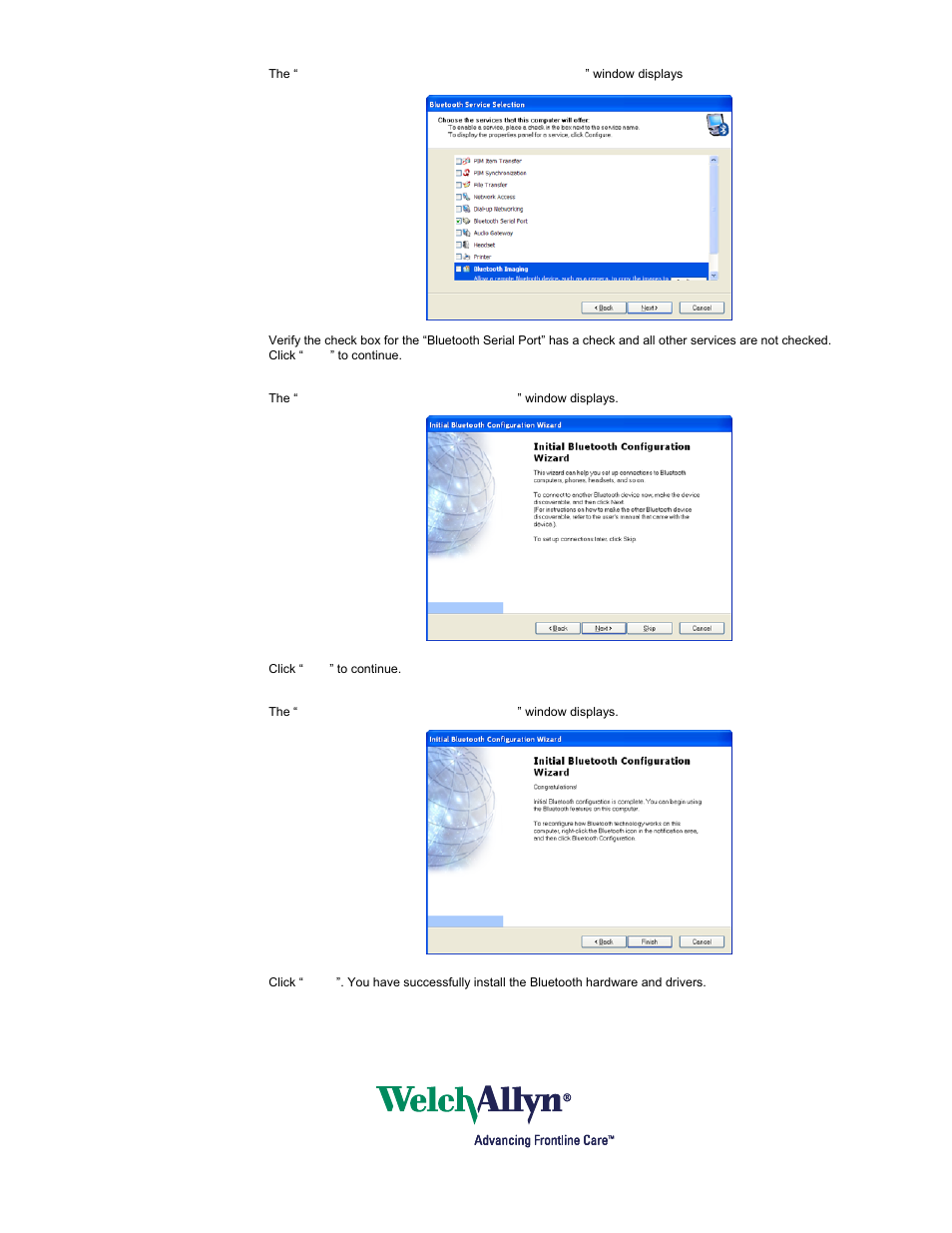 Welch Allyn Holter Software PCH100 and PCH200 - Installation Guide User Manual | Page 17 / 23