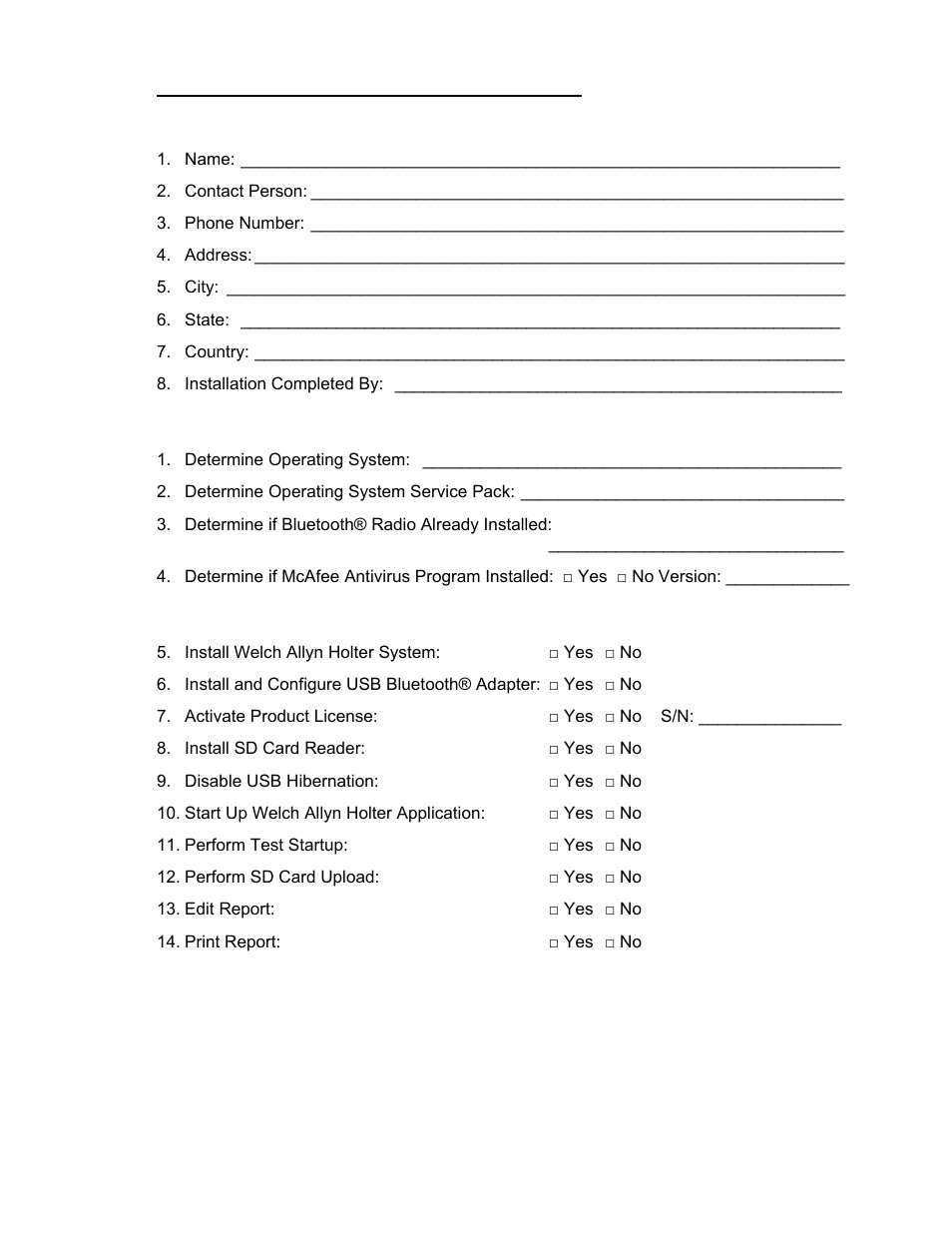Welch Allyn Holter Software PCH100 and PCH200 - Installation Guide User Manual | Page 23 / 23