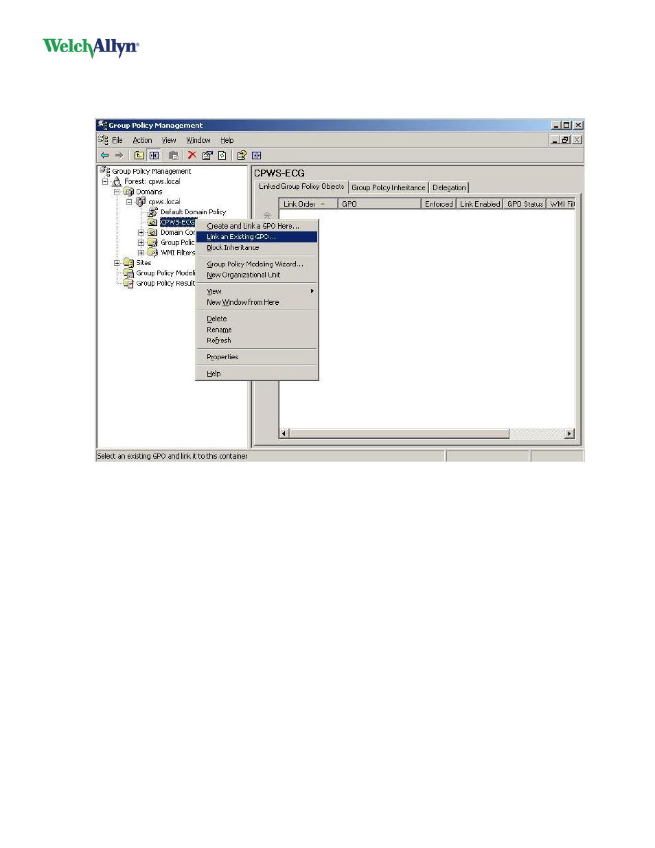 Welch Allyn Cardioperfect Workstation, Software Version 1.6.5 - Installation Guide User Manual | Page 50 / 56
