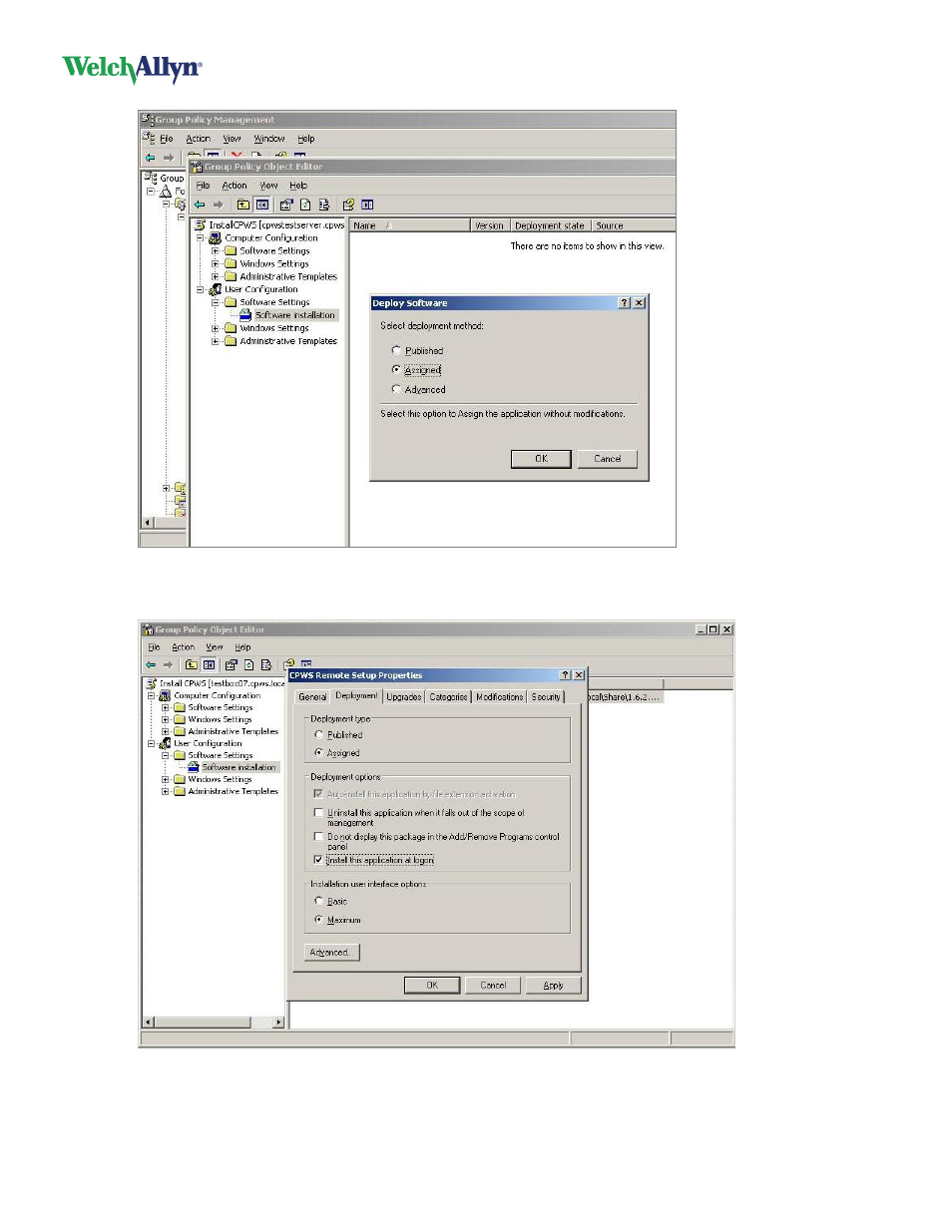 Welch Allyn Cardioperfect Workstation, Software Version 1.6.5 - Installation Guide User Manual | Page 54 / 56