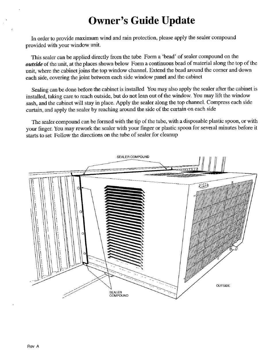 Owner’s guide update | Bryant 463AAC008BA User Manual | Page 19 / 19