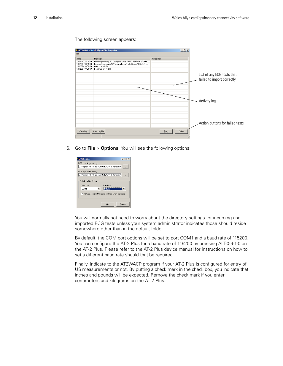 Welch Allyn CP200 Cardiopulmonary Connectivity Software - Installation Guide User Manual | Page 16 / 30