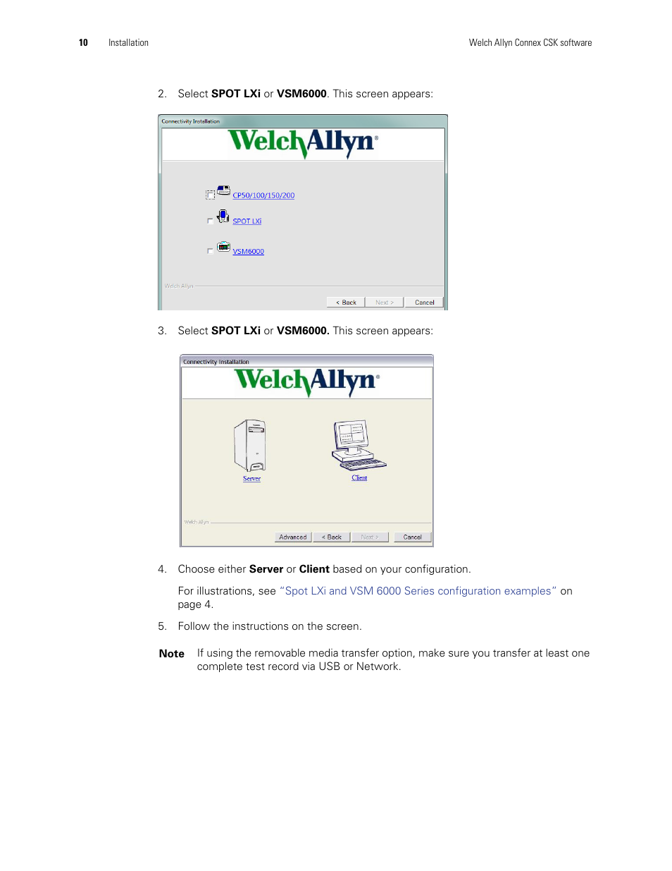 Welch Allyn Connex CSK 4.1.X - Installation Guide User Manual | Page 14 / 46