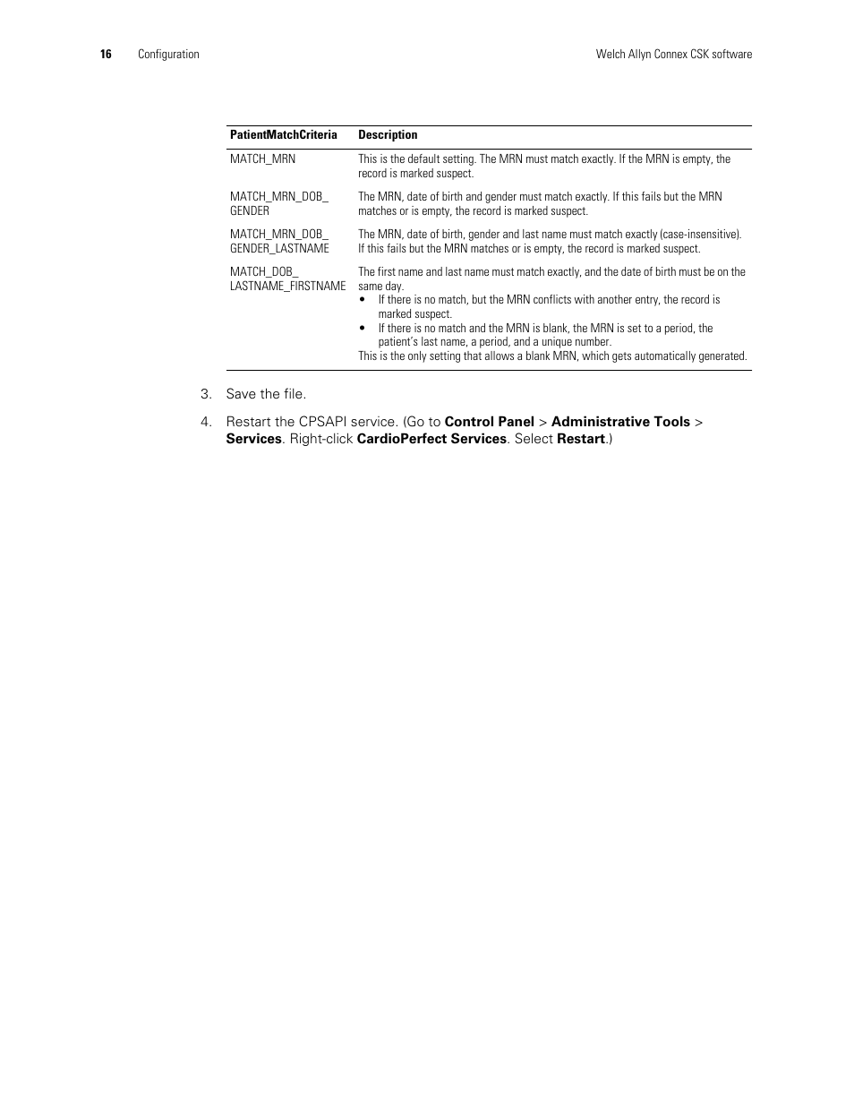 Welch Allyn Connex CSK 4.1.X - Installation Guide User Manual | Page 20 / 46