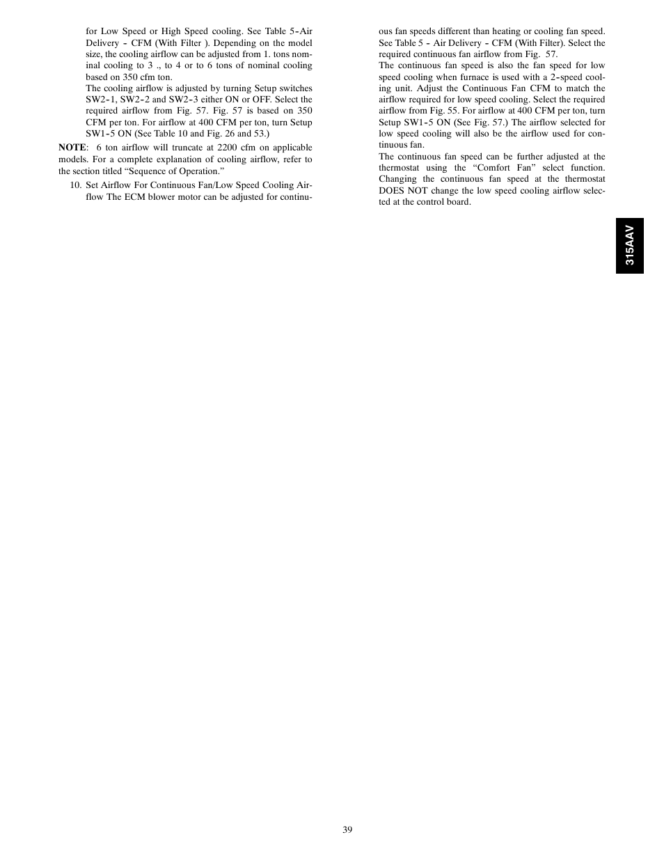 Bryant Gas Furance 315AAV User Manual | Page 39 / 60