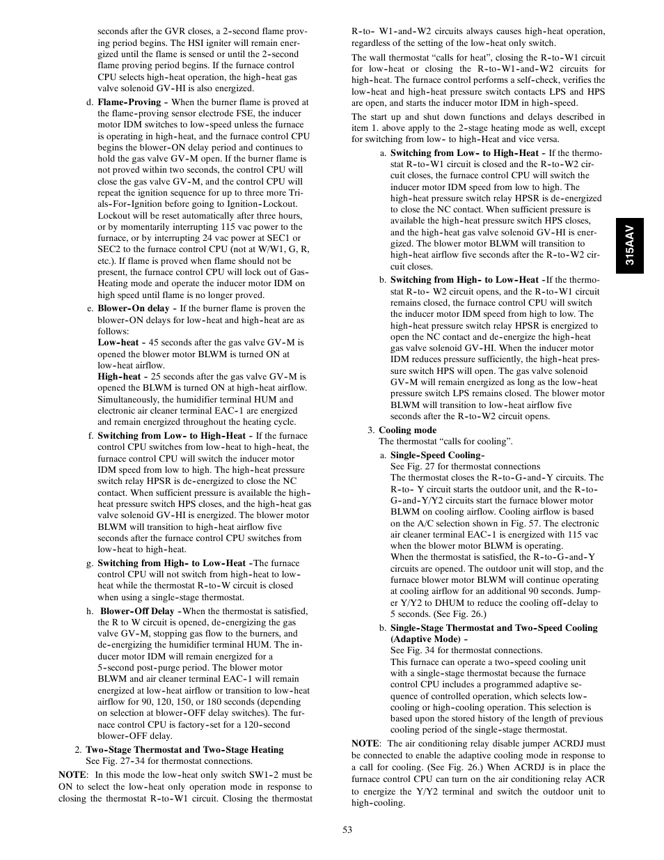 Bryant Gas Furance 315AAV User Manual | Page 53 / 60