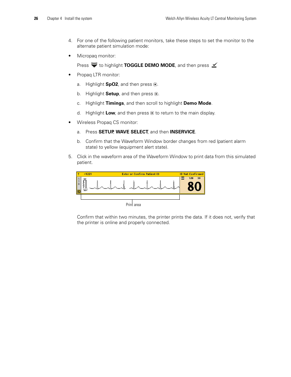 Welch Allyn Acuity LT Mobile - Installation Guide User Manual | Page 30 / 64