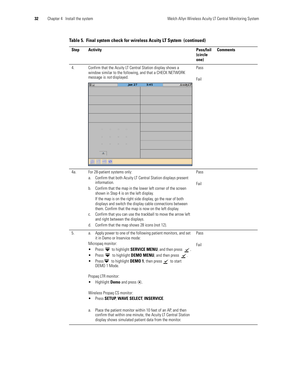 Welch Allyn Acuity LT Mobile - Installation Guide User Manual | Page 36 / 64